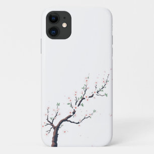 Minimal Japanese Tree Branch iPhone 11 Case