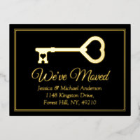 Minimal Key Change Of Address New Home Real