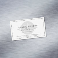 Minimal Lawyer Themed | Business Card