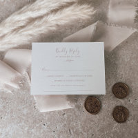 Minimal Leaf | Blush Pink Dietary Requirement