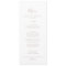 Minimal Leaf | Blush Pink Wedding Dinner Menu