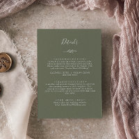 Minimal Leaf | Dark Green Details