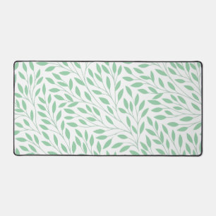 Minimal leaf  desk mat