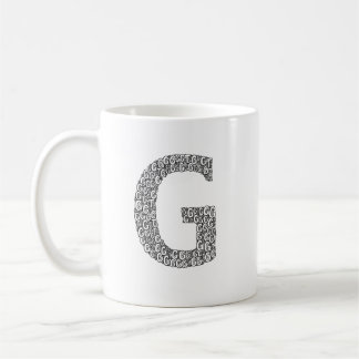 Minimal Letter G Coffee Mug