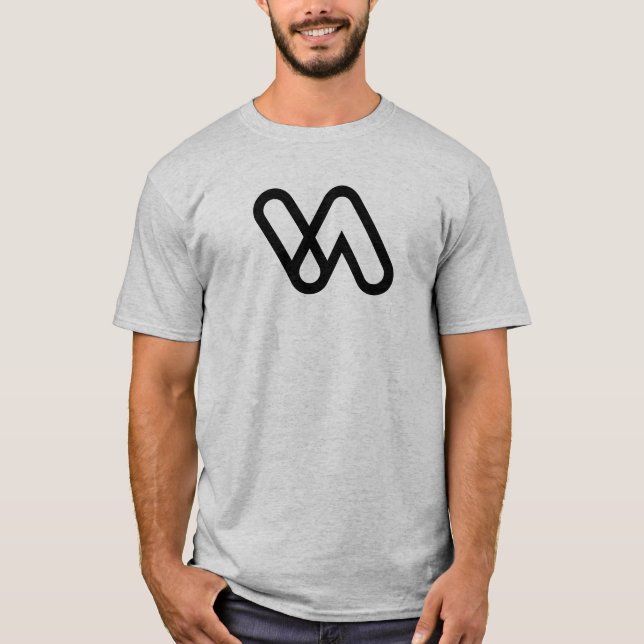 Minimal Letter VA Classic  T-Shirt (Front)