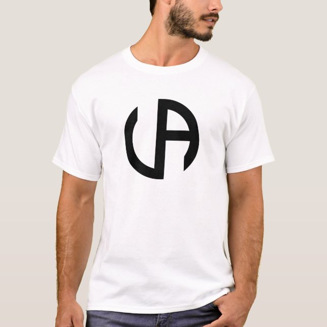 Minimal Letter VA Classic  T-Shirt (Front)