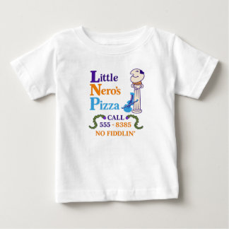 Minimal Little Nero’s Pizza Baby T-Shirt