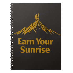 Minimal Luxury Motivation Design Notebook