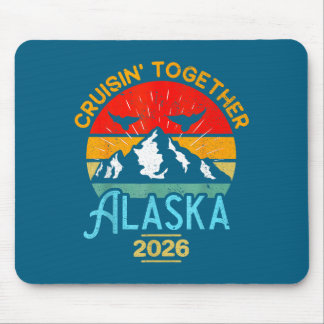 Minimal Matching Family Friends Group Alaskan Mouse Mat
