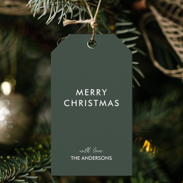 Minimal Merry Christmas Gift Tags (Creator Uploaded)