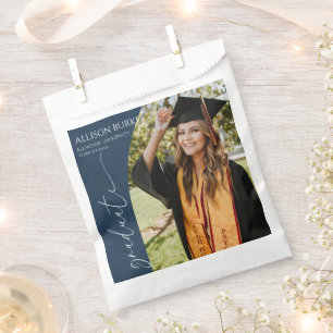 Minimal Minimalist Photo Arch Graduation Favour Bags