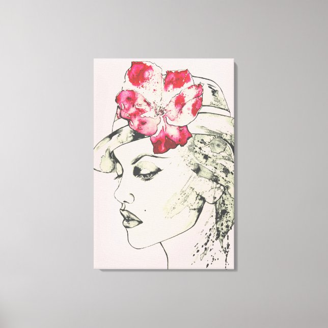 Minimal Minimalistic Minimalism Canvas Print (Front)