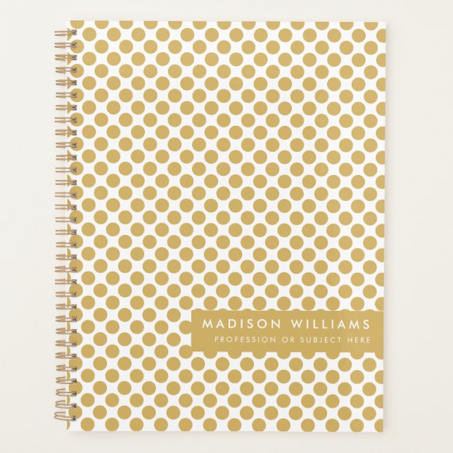 Minimal Modern Dot  Planner (Front)