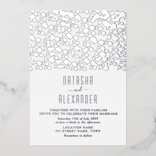 Minimal Modern Dusty Blue Wedding