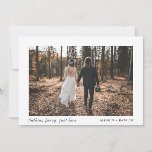 Minimal Modern Elopement  Photo Wedding
