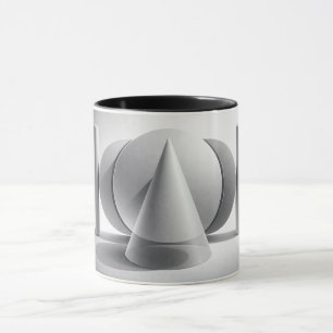 Minimal Modern Geometric Art Mug