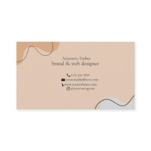 Minimal modern luxury Business Card