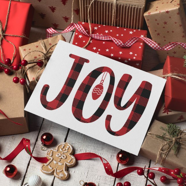 Minimal Modern Merry Christmas Postcard (Creator Uploaded)