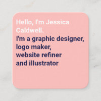 Minimal modern pink and blue simple graphic design