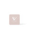 Minimal Modern Powder Pink Female Logo Pilates 