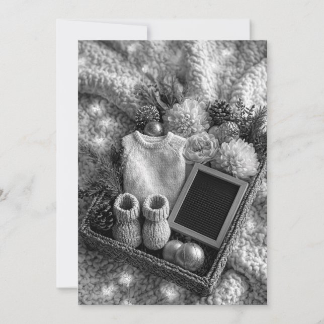 Minimal & Modern Sprinkle |  Baby Celebration  Invitation (Front)