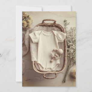 Minimal & Modern Sprinkle   Simple & Sweet  Invitation