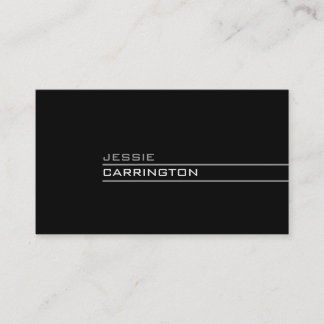 Minimal Modern Three Colour 3A Business Card