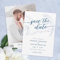 Minimal Modern Wychmere Beach Club Map