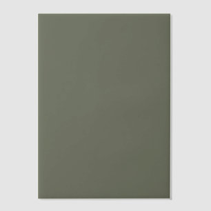 Minimal Moss Green Vellum Overlay – Customisable Invitations