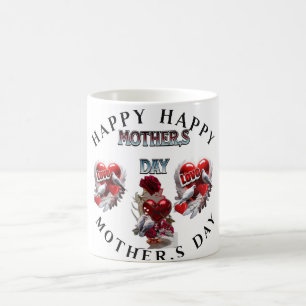 "Minimal Motherhood - Contemporary Logo" Coffee Mug