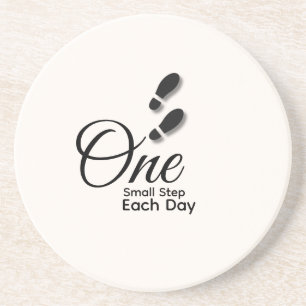 Minimal Motivational Coaster-Drink Coaster