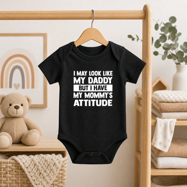 Minimal Mummy Attitude Baby Design Bodysuit (Creator Uploaded)