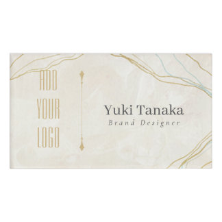 Minimal Name Badge | Elegant Magnetic Acrylic Name