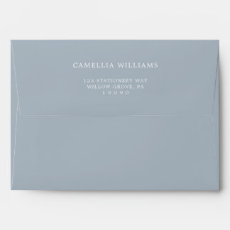 Minimal Nautical Sailboat Ahoy Boy's  Envelope