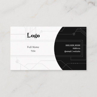 Minimal Networking Business Card