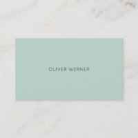 Minimal of the Minimalist Elegant Pale Blue