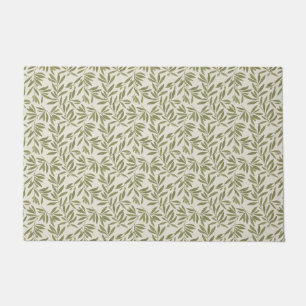 Minimal Olive Branch Pattern Doormat