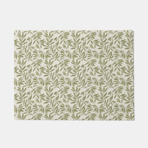 Minimal Olive Branch Pattern Doormat