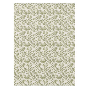 Minimal Olive Branch Pattern Tablecloth