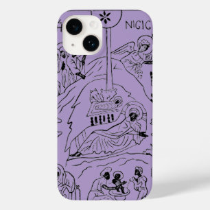 Minimal Orthodox Nativity scene Case-Mate iPhone 14 Case