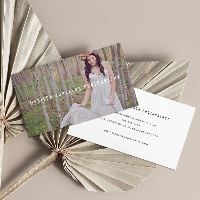 Minimal Overlay | Photography Business Cards (Creator Uploaded)