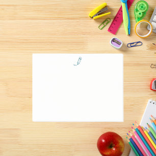 Minimal Pencil Doodle Post-it Notes