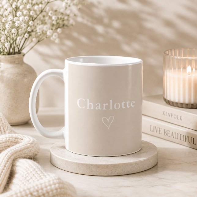 Minimal Personalised Name Mug (Creator Uploaded)