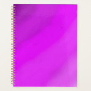 Minimal Pink to Purple Gradient Notebook Planner