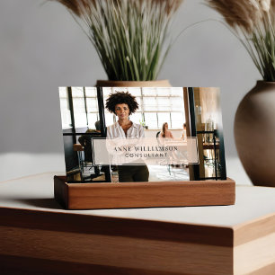 Minimal & Professional Business Horizontal Business Card