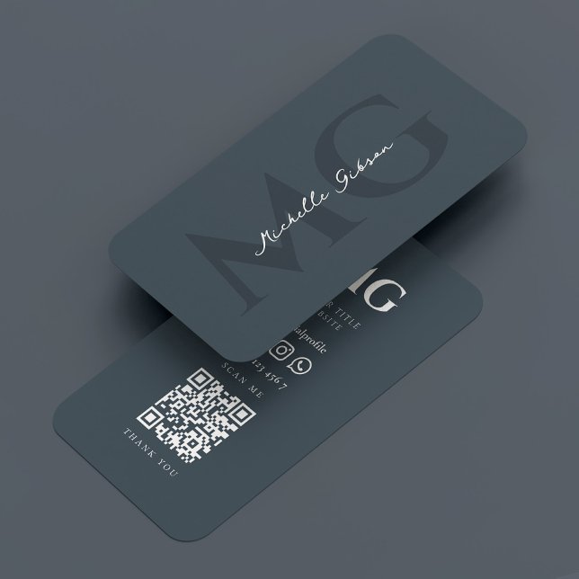 Minimal Professional Charcoal Simple Business Card (Minimal Professional Charcoal Simple Business Card
)
