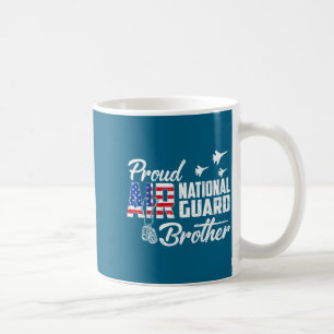 Minimal Proud Air National Guard Brother Coffee Mug