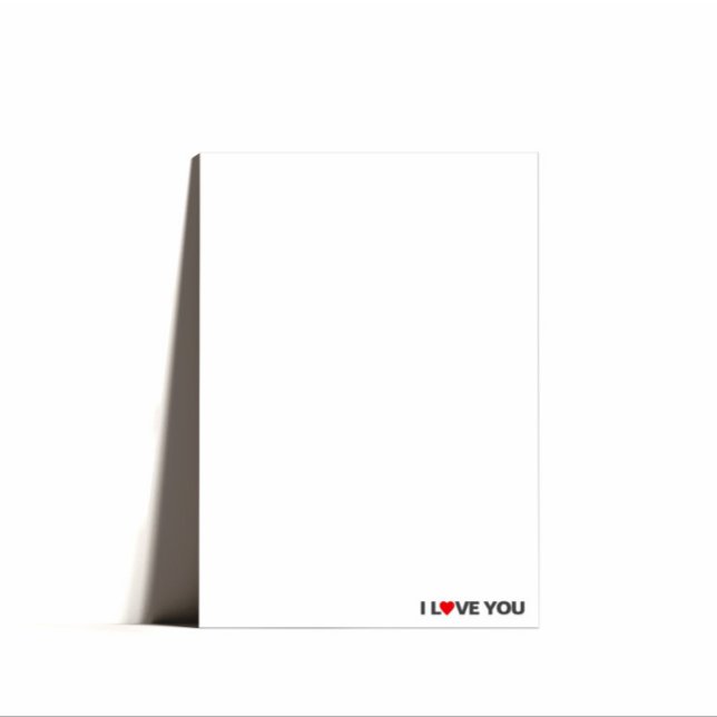 Minimal Quirky Happy Valentines Day  Holiday Card (Creator Uploaded)