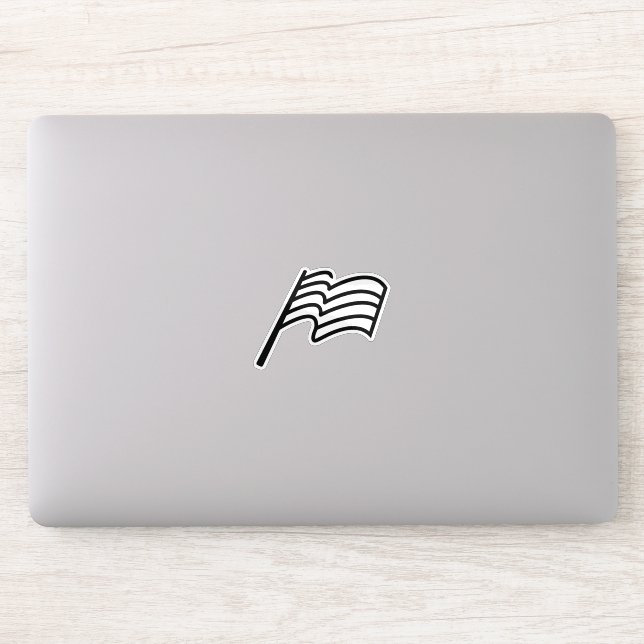 Minimal Racing Flag Sport Waving (Computer)