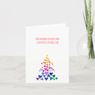 Minimal Rainbow Christmas Holiday Card